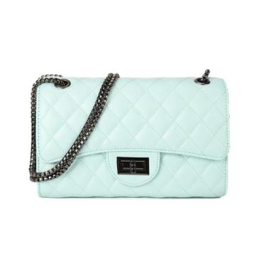 Imagem de Bolsa tiracolo Gladdon acolchoada azul claro para mulheres