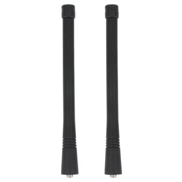 Imagem de Aimtobest Antena NAD6502AR NAD6502 VHF 146-174Mhz compatível com Motorola HT750 HT1250 CP200 CP200D CP150 CP185 PR400 PR860 EP450 P1225 Rádio 6 polegadas (pacote com 2)