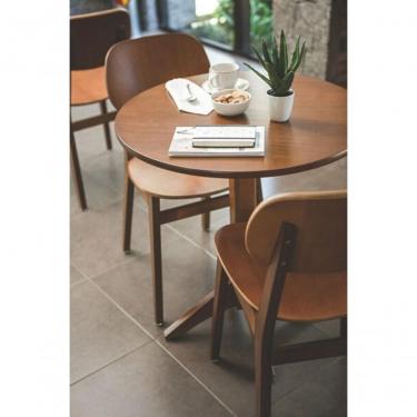 Imagem de Mesa De Madeira Tramontina London Coluna Central Quadrada Em Tauarí 4 Lugares 60cm