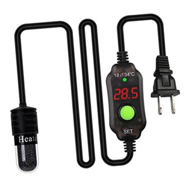 Imagem de Baoblaze Aquecedor de Aquário Aquecedor de Peixes Aquecedor Submersível Haste de Tartaruga com Controle de Temperatura para Betta Frogs Tartarugas Newts - 20W