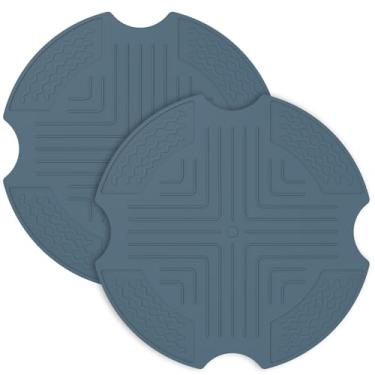 Imagem de ZFLYCANP ZFLYCANP — Suporte de panela de fritadeira a ar de vidro portátil, suporte de sistema de cozimento de fritadeira a ar portátil, suporte dobrável para sistema de cozimento de fritadeira a ar