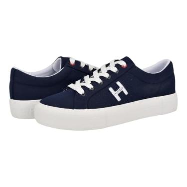 Imagem de Tommy Hilfiger Tênis feminino Aconia, Azul escuro, 36