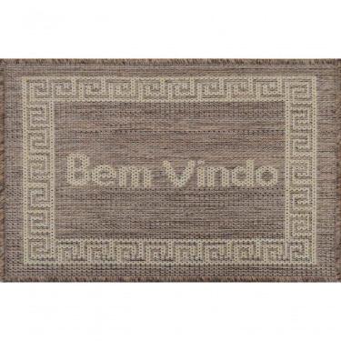Imagem de Mini Capacho Sisal Look Bem Vindo 006 Castor 040x060 Cm
