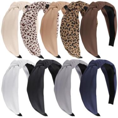 Imagem de Bandanas Funtopia Fashion Knotted Leopard Print para mulheres