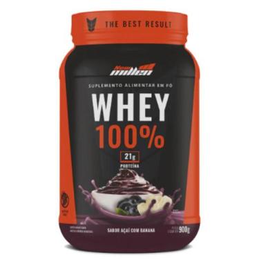 Imagem de Whey 100% Concentrado New Millen 900g Pote, Chocolate
