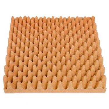 Imagem de Almofada Caixa De Ovo 40x40 Anti Escaras Laranja - BLIAMED