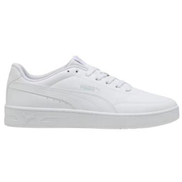 Imagem de Tênis Puma Court Classic Clean Masculino Original, 40, Branco, Masculi