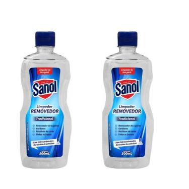 Imagem de Kit 2 Sanol Removedor Limpador Multiuso Contra Odores, Manchas, Urina,