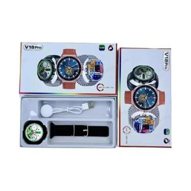 Imagem de Smartwatch Unissex 1.52'' AMOLED Com Monitor De Frequência Cardíaca, À