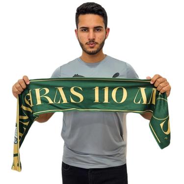 Imagem de Cachecol Palmeiras Faixa Evolução dos Símbolos 110 Anos - Adulto-Unissex