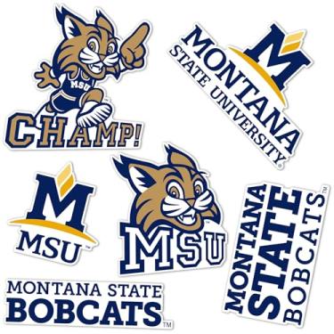 Imagem de Desert Cactus Adesivo Montana State University Bobcats MSUr Vinil Decalques Laptop Garrafa de Água Carro Scrapbook Folha T2 (Tipo 2-2)