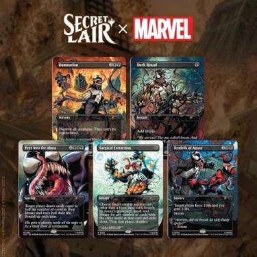 Imagem de Magic the Gathering Secret Lair x Marvel's Spider-Man: Venom Unleashed (Colors) (Foil)