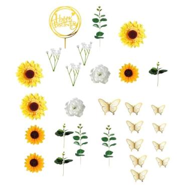 Imagem de Sclmgo 28 Peças de Topo de Bolo de, Decoração de Bolo de, Lembrancinhas de Festa, Suprimentos, Centro de Mesa Faça Você Mesmo, Topos de Cup