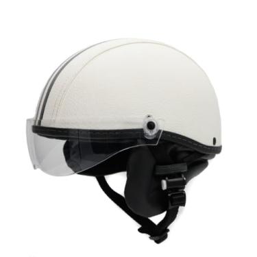 Imagem de Capacete Bike e Scooter Elétrica - Segurança Premium, Design Inovador e Conforto para Patinetes e Skates (M - VESTE 57/58,Branco)