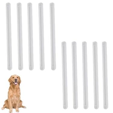 Imagem de TorSor Pacote Com 10 Peças De Reposição Para Guia Lâmina Tosquiadeira Cães, Tiras Plástico 35 Mm, Guias Andis Oster Wah Km-10, Série A5, Kit Tosa Animais Estimação, Aparador Cães E Gatos, Barbeador