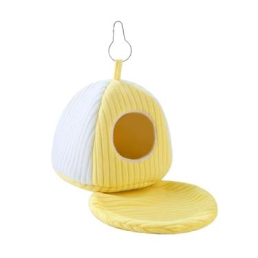 Imagem de WeiLaiKeQi Rede suspensa para de pássaro quente, cama para gaiola interna e externa, de aconchegante, cama para gaiola para arara-arara de, 25cmx25cmx25cm