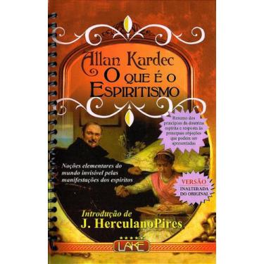 Imagem de O Que é o Espiritismo - Normal Espiral - Livro de Allan Kardec - LAKE