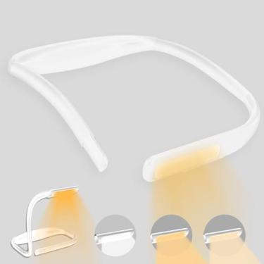 Imagem de Luz LED de leitura de pescoço LALAKU com brilho ajustável branco