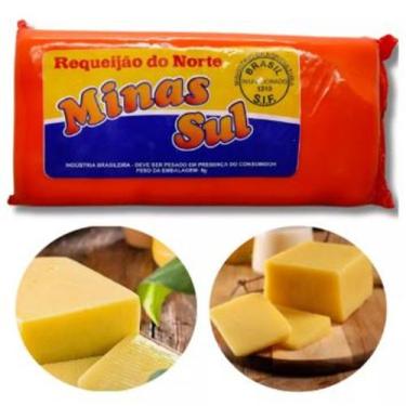 Imagem de Requeijão do Norte de corte queijo baiano queijo manteiga 500 gr - Min