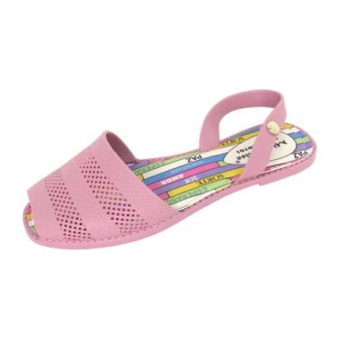 Imagem de Sandália Feminina adulto AVARCA 50007 - Miss Miss, Rosa, 36