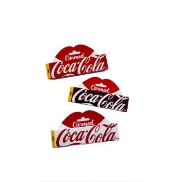 Imagem de Kit 3 Und Hidratante Labial Carmed Coca-cola 10g