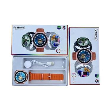 Imagem de Relógio Inteligente Para Homens E Mulheres 7 HD AMOLED Bluetooth Chama