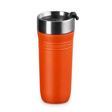 Imagem de Caneca Térmica OTG 350 ml Laranja Le Creuset
