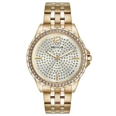 Imagem de Relógio Feminino Seculus Cristais 44238LPSVDS1-Feminino