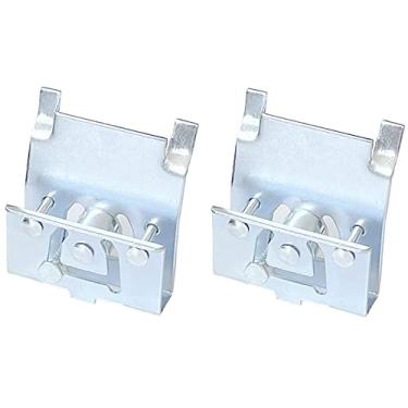 Imagem de Cutelec Mecanismo de bloqueio de 2 peças para persianas horizontais de 5 cm de alto perfil ou persianas de madeira falsa venezianas