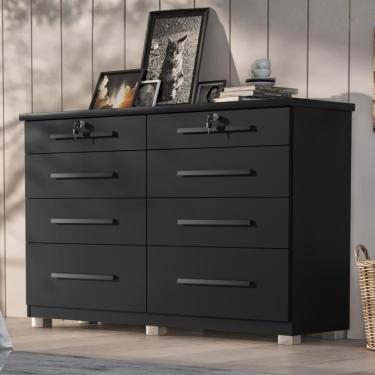 Imagem de Comoda Monza 8 Gav Com Pés