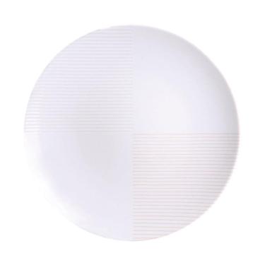 Imagem de Prato Raso Jantar 28Cm Grid Porcelana Decorada Tramontina