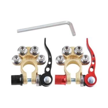 Imagem de Terminais De Bateria De Carro De Desconexão Rápida Conectores De Cabos