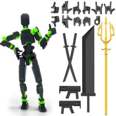 Imagem de Conjunto de bonecos de ação Qoopower T13 Titan 13 Robot Articulated