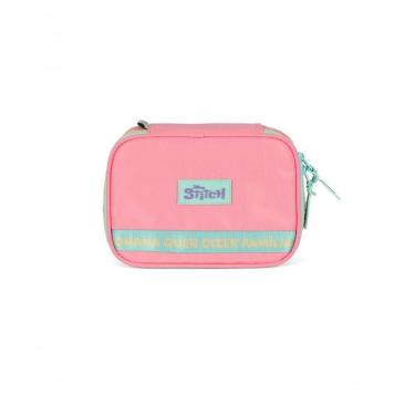 Imagem de Estojo Stitch Salmao - Unico Salmão