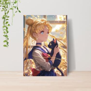 Imagem de Genérico, Quadro Sailor Anime A4 | Placa MDF 006