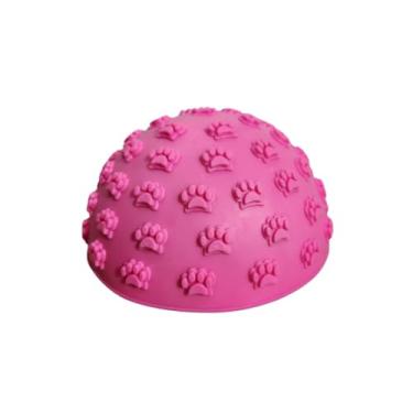 Imagem de Comedouro Lento, Tigela Pet Tapete de Lamber Comedor Lento Interativo Cachorro Gato(Rosa)