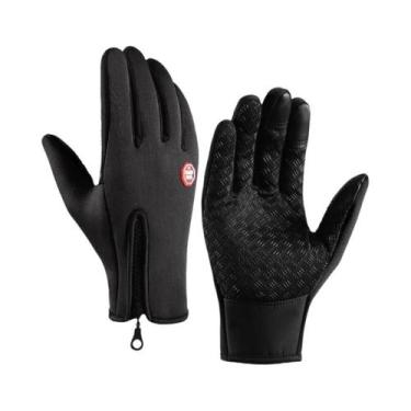 Imagem de Luvas de Inverno Masculinas Impermeáveis, à Prova de Vento e com Tela 
