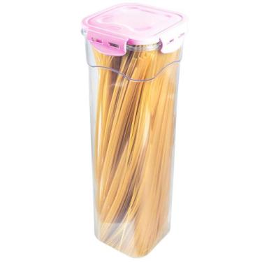 Imagem de Porta Alimentos Pote 100% Hermético Veda Tampa Trava Conserva Cristal 