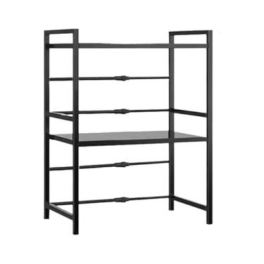 Imagem de Suporte Para Micro-Ondas | AjustáVel Com 2 Ou 3 NíVeis | Resistente, DuráVel E VersáTil(2 camada)