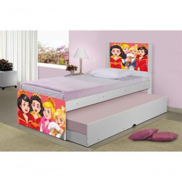 Imagem de Bicama Juvenil Adesivada Princesas Medievais