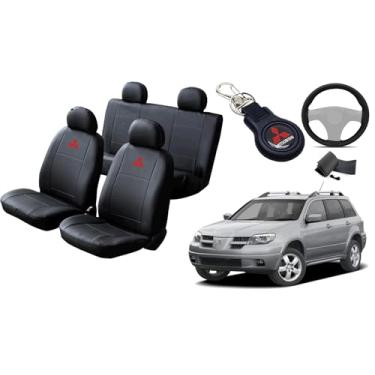 Imagem de Capa de couro para o banco outlander 2001-2006 proteção impermeável