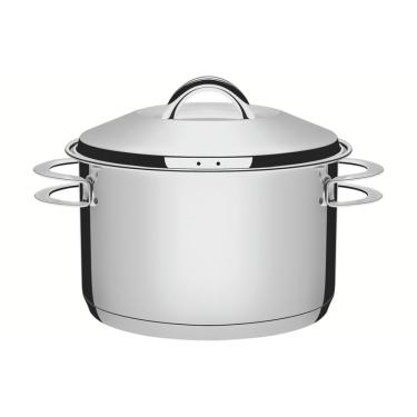 Imagem de Caçarola Tramontina Solar Funda Inox com Tampa 28cm 8,4L