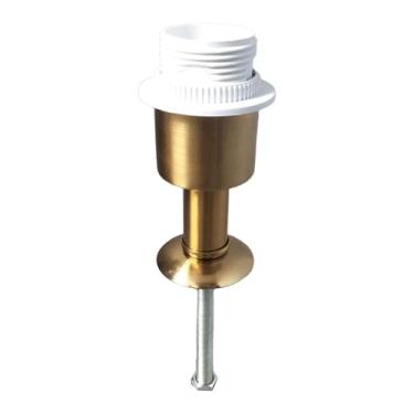 Imagem de Bothyi Suporte de mesa para luminária com base fixa, acessório de iluminação criativo e fácil de instalar, feito com peça de garrafa de cerâmica, Style H