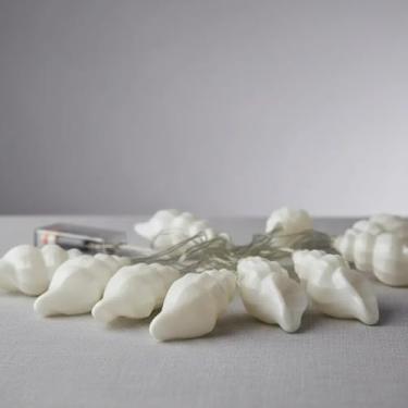 Imagem de Varal de Luzes LED Concha Decorativo: Cordão Iluminado para Decoração de Mesas Ambientes ou Festa Fundo do Mar Sereia Praia Pirata Mimo