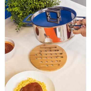 Imagem de Descanso de Panela em Bambu, 19 cm