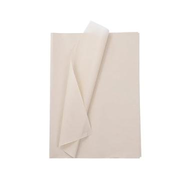 Imagem de Papel de seda metálico, papel de embrulho versátil para embrulho de presente, embrulho de buquê de flores, projetos de arte e artesanato (café leve)