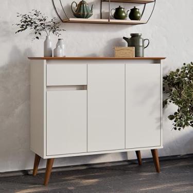 Imagem de Aparador Veneza - JM3 Moveis (Off White/Freijó)