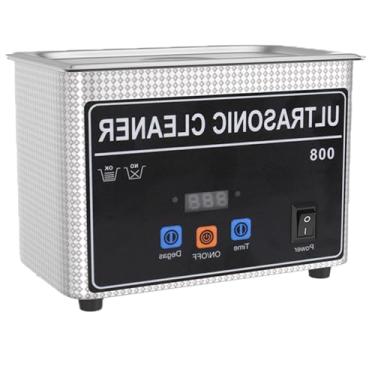 Imagem de Limpador UltrassôNico Digital,Limpador UltrassôNico De PeçAs Com DesgaseificaçãO,Tempo AjustáVel Com Cesto De Limpeza Em AçO InoxidáVel 304 Para óCulos,Aparelhos OrtodôNticos,Joias