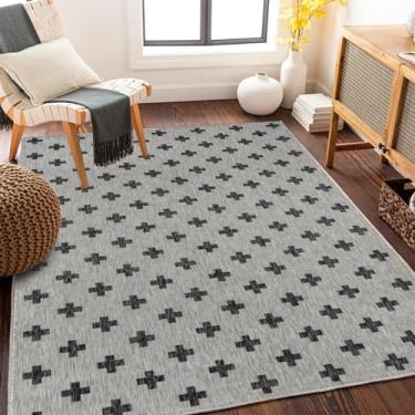 Imagem de Tapete externo 20 x 25 cm à prova d'água lavável, tapete de deck externo impermeável para pátios antiderrapante 12 x 20 cm, tapetes de jardim ao ar livre 7 x 12 cm fácil de limpar para varanda e