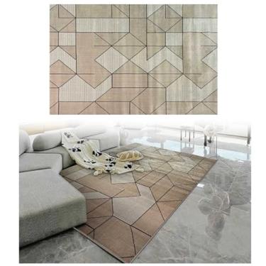 Imagem de SPXMQSS Tapete para quarto, resistente à sujeira, sala de estar, tamanho grande, antiderrapante, sofá, mesa de centro, lavável, para quarto, sala de estar, sala de jantar, escritório, tapetes baixos